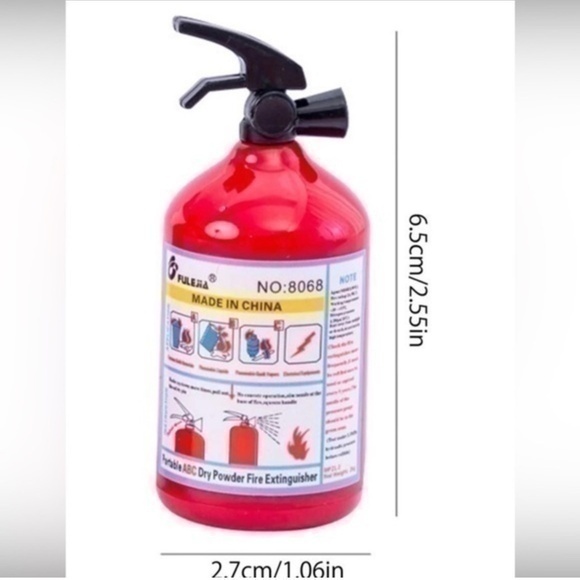 1pc Fire Extinguisher Shaped Pencil Sharpener - Picture 1 of 5